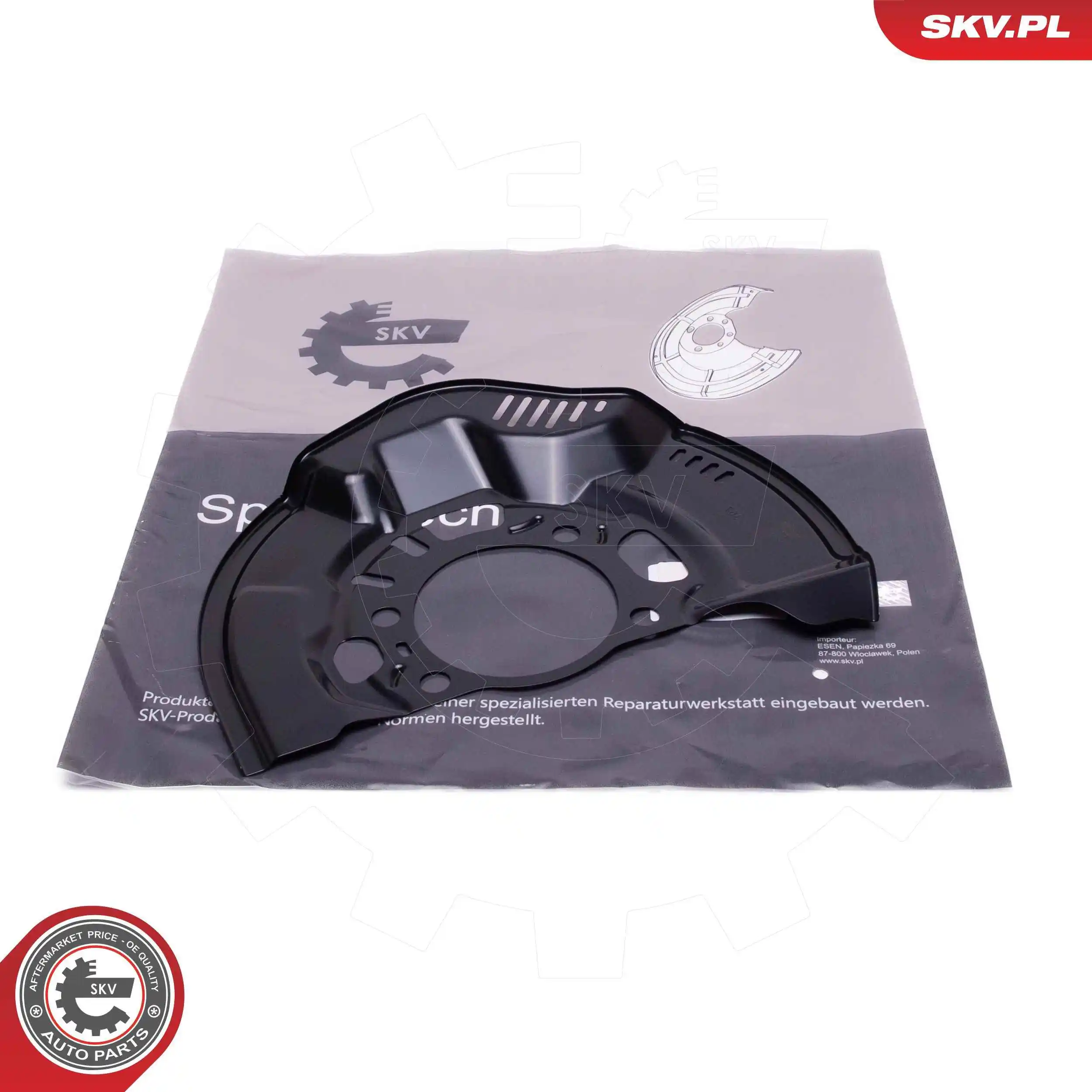 Splash Guard, brake disc